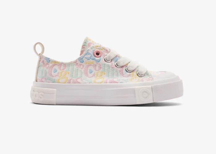 zapatilla CONGUITOS multicolor PUNTERA CORDONES